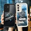 Чехол для телефона для Samsung Galaxy A17 A16 A15 A14 A13 Рыбалка Наш Рыба Марка A56 A36 A26 A55 A35 A25 A54 A34 A24 A53 A33 A23 A07 A06