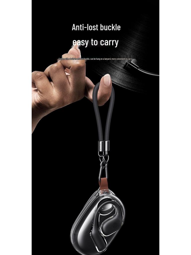 USAMS UG26 Dual Ear-hook Wireless Bluetooth 5.3 Earbuds - Long-wearing, No Pain Design.