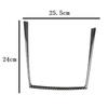 Carbon Fiber Water Cup Holder Frame Cover Trim Fits BMW X5 E70 X6 E71 2009-2013