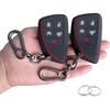 Чехол для брелока TANDRIVE Для -2025 2026 Chevy Silverado 1500 GMC Sierra 1500, 2024-2026 Silverado Sierra 2500HD 3500HD, Силикон, 2 шт., Черный