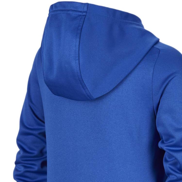 Nike Multi Color Block Letter Print Hooded Casual Fleece Sweatshirt Kids Sweatshirt Game-Royal FJ6050-480