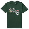 Мужская футболка Lifted Research Group LRG Tropic Roots Script Green NWT Размер S