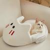 Slippers  Cat Kennel  Dog Kennel  All Seasons  Semi-enclosed Hamster  Rabbit Kennel  Warm In Winter  Cat Sleeping Bag  Cat Bed