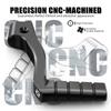 NICECNC Extended Wider Foot Pegs & kickstarter Starter Lever For Yamaha Banshee 350 1987-2006 Replaces 2GU-15620-01-00 Aluminum