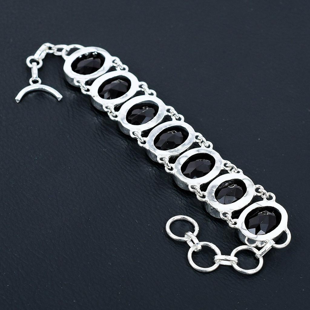 Браслет из драгоценного камня с розовым аметистом, ювелирный браслет из стерлингового серебра 925 пробы, ювелирный браслет с аметистом для женщин, браслет, подарки для нее