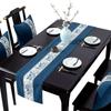 Chinese Style Floral Table Runner Vintage Tea Table Cloth Retro Table Flag  Home Kitchen Use