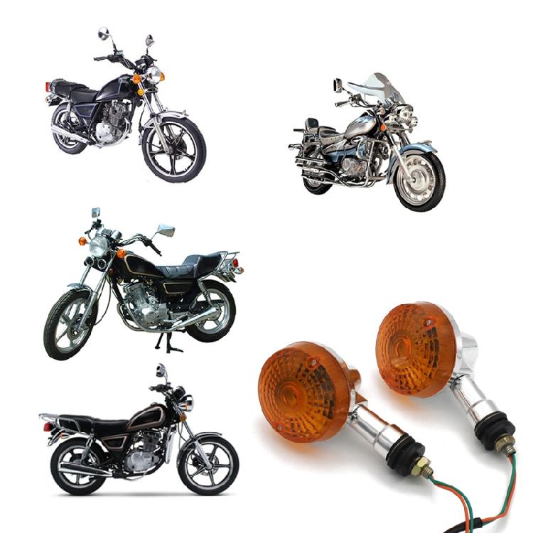 2 шт. Мотоциклетные указатели поворота мигалки световой индикатор для GN125 HJ125 для