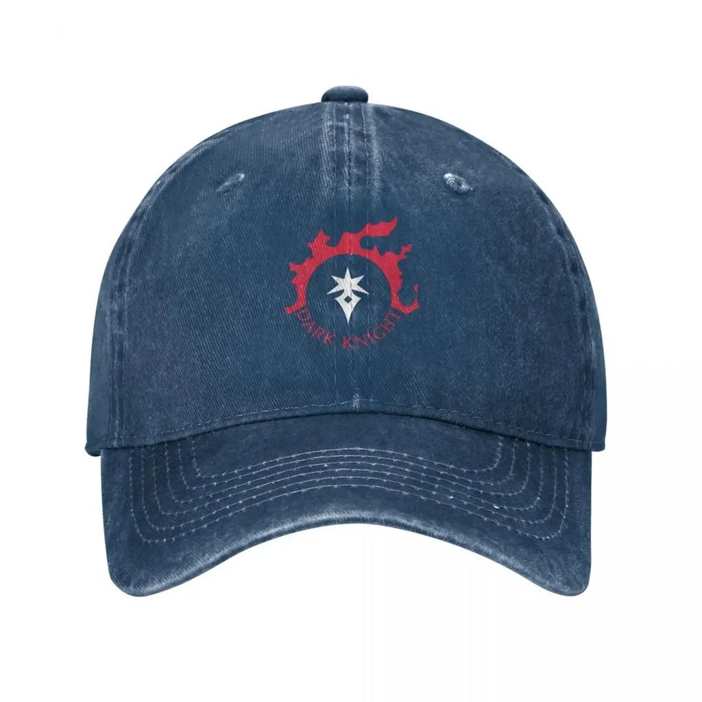 FFXIV Dark Knight Logo Baseball Cap F hats for Unisex Funny hats Wild Ball Hat Womens Unisexs