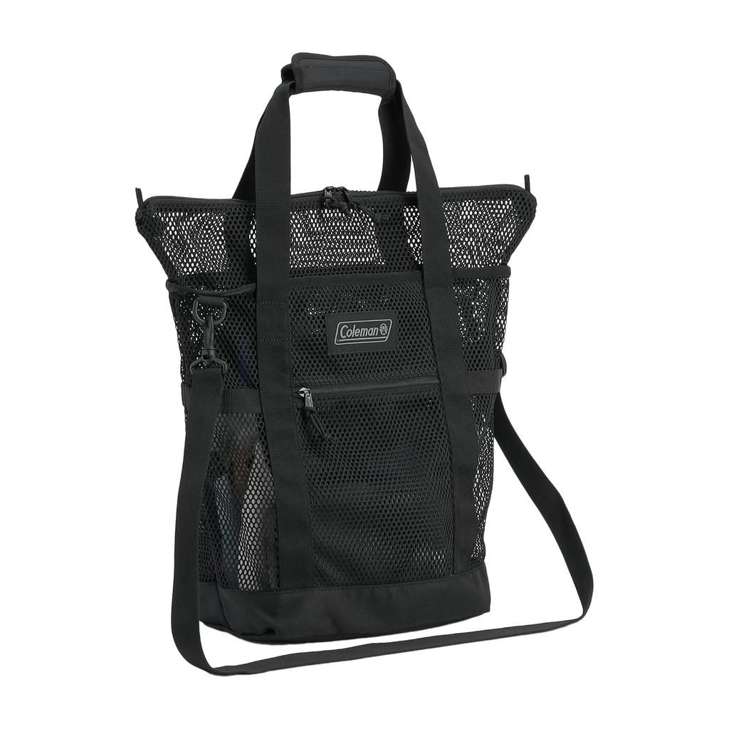 Coleman Walker Tote Mesh (Black)