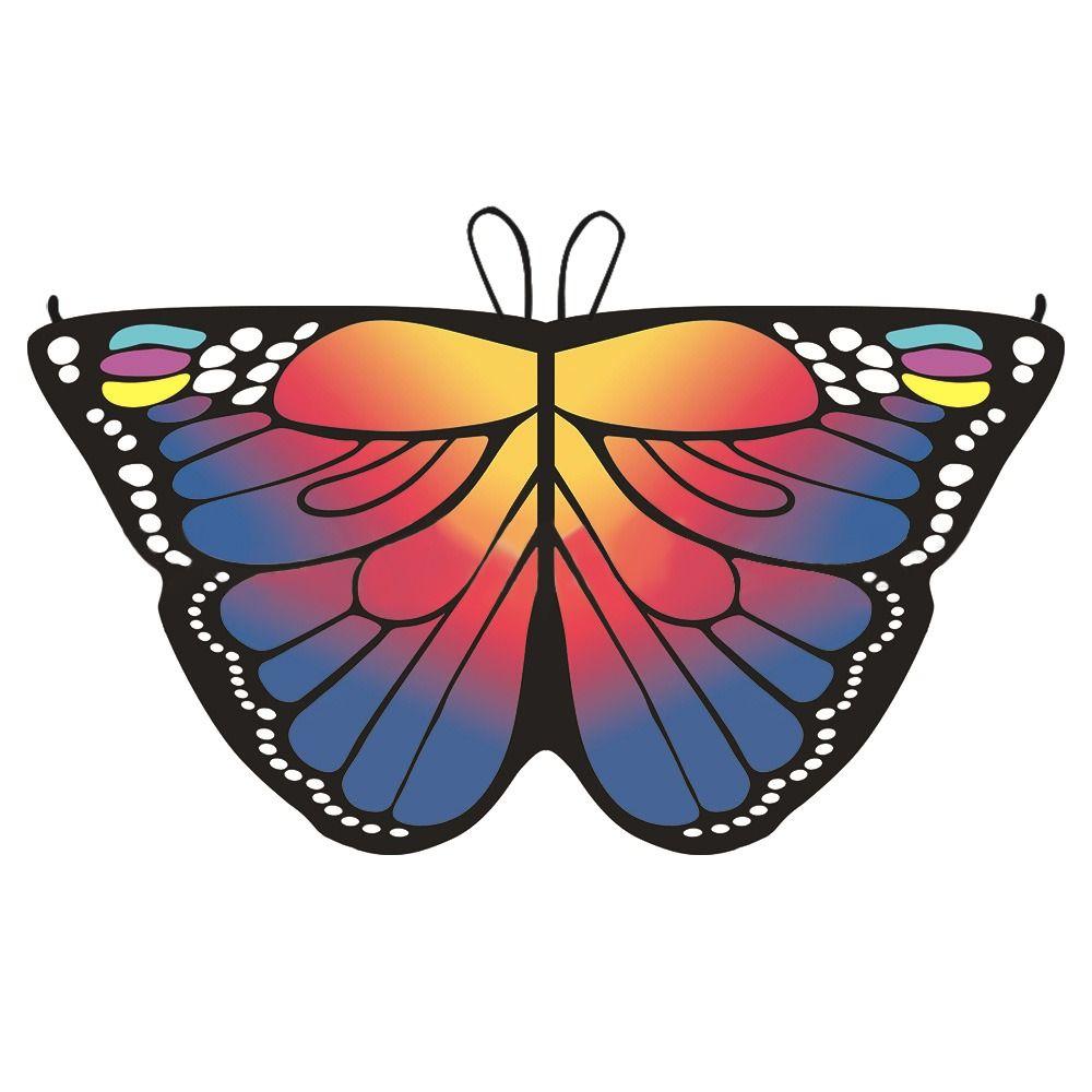 Costume Dress Gilding Sparkling Butterfly Wings Butterfly Wings Cape Shoulder Straps Fairy Wing