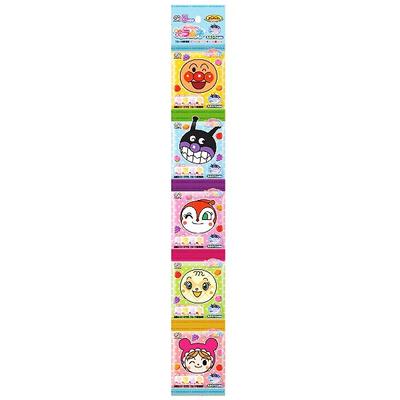 Fujiya Anpanman мини-рамунэ, 5 нитей, 10 г x 5 пакетиковМаленький рамунэ с 4 вкусами (персик, мандарин Маленький Рамунэ с 4 вкусами (персик, мандарин, оранж
