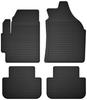 Car Rubber Floor Mats, Universal Fit For Mazda 5 Ii Minivan (2010-)