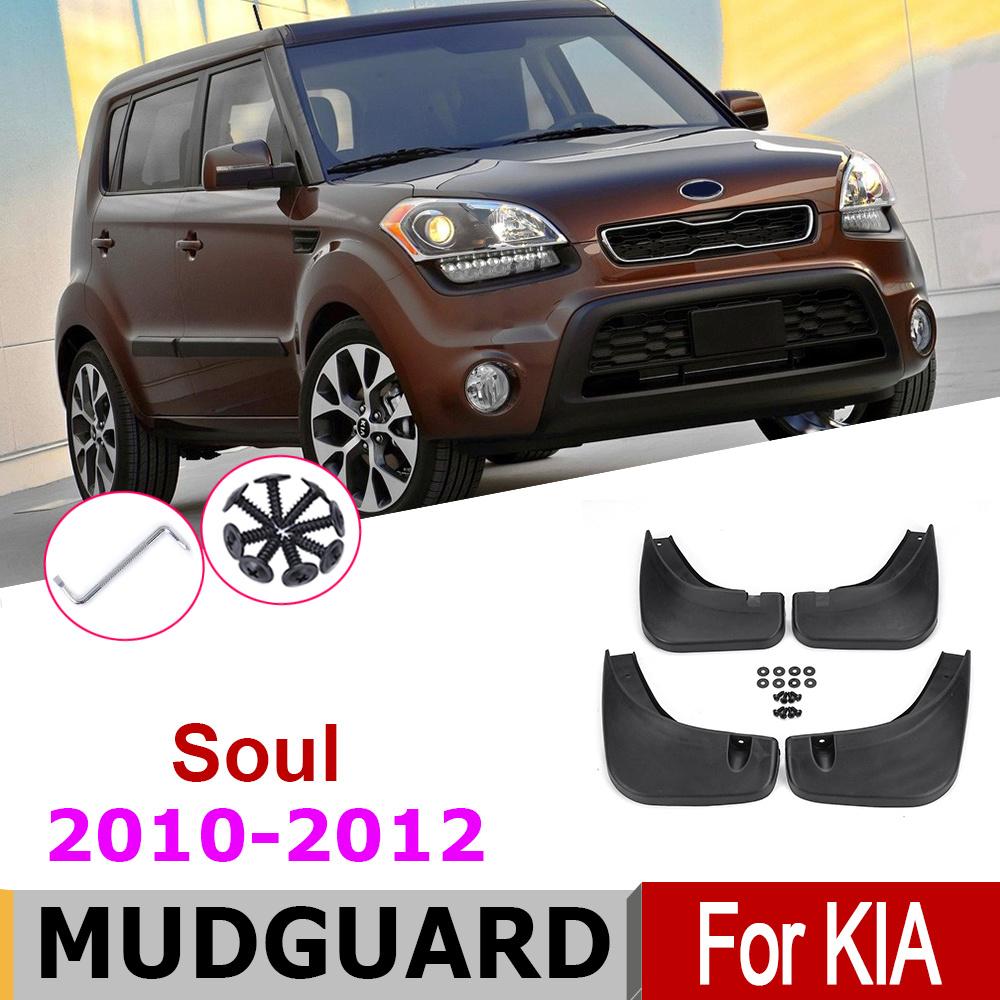 Брызговики для Kia Soul AM 2010 2011 2012, 4 шт., переднее и заднее крыло, брызговики, брызговик, брызговик автомобиля
