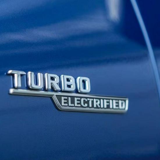 Эмблема Mercedes C-Class AMG Turbo Electrified - Новая боковая и задняя модификация