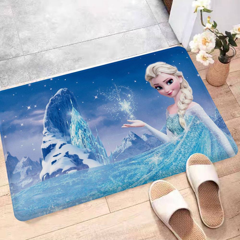 Фильм Мультфильм F-Frozen Коврики для комнаты Моющиеся Нескользящие Коврик для зоны гостиной Диваны Кресла Кухня Альфомбра