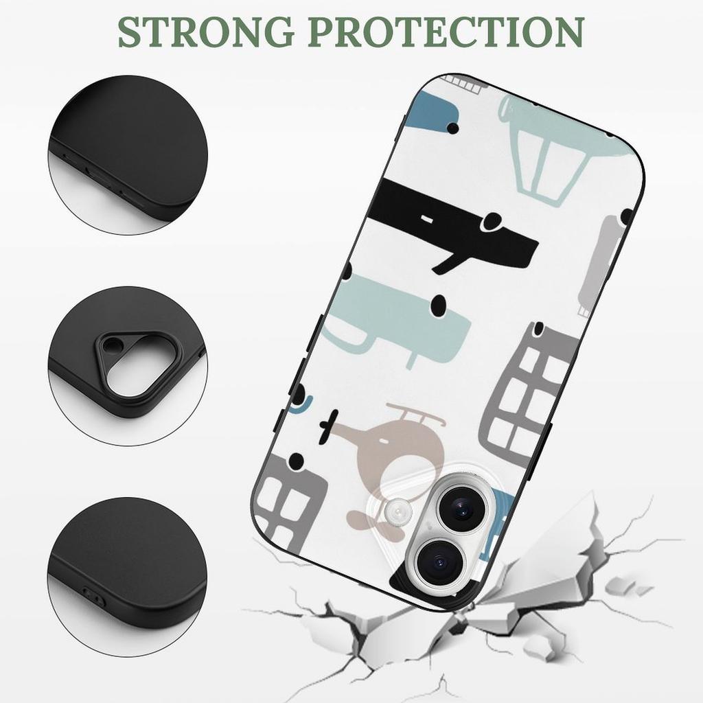 1 Pack For Iphone 17/17Air/17Pro/17ProMax Transparent TPU Anti-Smudge Protective Case With Cushion Corners And Raised Edges