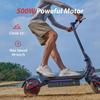 iScooter Электрический скутер W8 9,3-дюймовые шины 48 В 10,4 Ач аккумулятор 500 Вт двигатель 30-40 км запас хода 40 км/ч максимальная скорость двойная подвеска