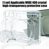 Прозрачный защитный чехол для широкоугольной камеры 400, прочный корпус из поликарбоната, высокопрозрачная крышка корпуса с заглушкой для объектива