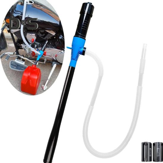 Электрический сифонный насос с батарейным питанием Портативный перекачивающий насос Мощный всасывающий универсальный насос Ручной перекачивающий насос для мазута