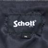 SCHOTT 782-4150004 Sheepskin Sports Jacket M blackUsed
