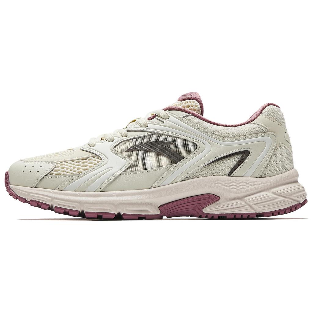 Anta Comfort Upgrade Retro Fashion Height Increasing Lightweight Breathable Low Top Casual City Commuting Running Shoes Women Sneaker 922535592-7