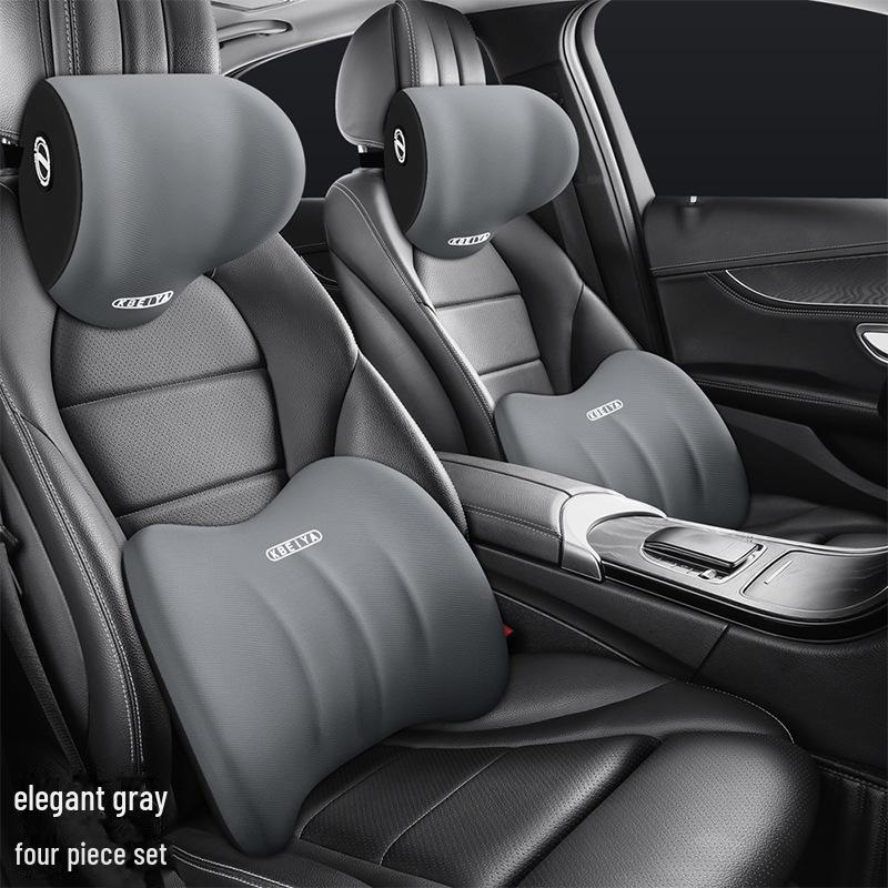 Подголовник автомобиля с эффектом памяти, поясничная поддержка, подушка для шеи - Автотовары