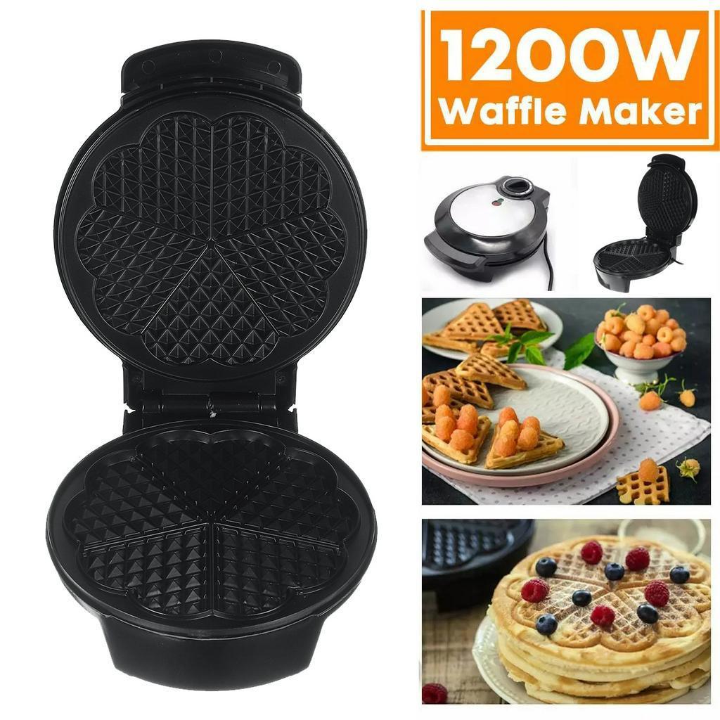 Electric Waffles Maker 1200W 220-240V Adjustable Bubble Egg Cake Oven Breakfast Waffle Machine Double-Sided Heating Snacks Waffle Pot