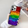 Gay Lesbian Lgbt Rainbow quotes Phone Case Cover For iPhone 17 Air 15 16e 14 13 12 Pro Max 11 Pro Max Plus Coque