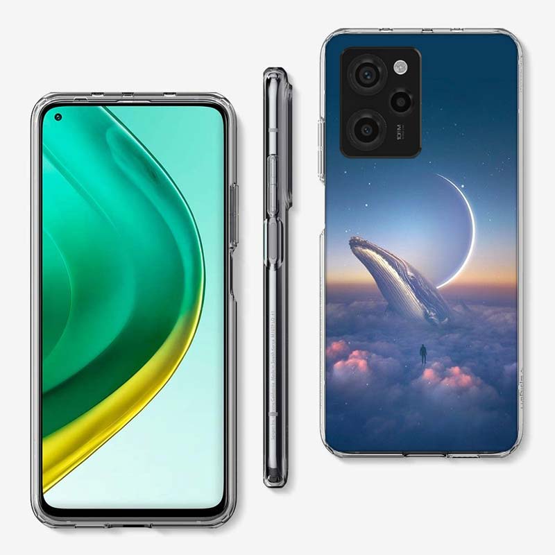 Чехол для телефона 'Кит Морской Гигант' для Xiaomi Poco M8 M7 M6 M4 M3 X7 X6 X4 Pro F7 Ultra M5S Mi 14 14T 15 15T 12T 10T Pro 12S 12 11