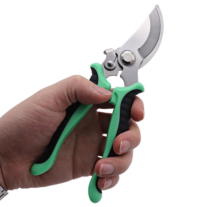 Sharp Blade Gardening Fruit Branch Pruning Shears Non-slip Labor-saving Multi Garden Scissors Bonsai Plants Flowers