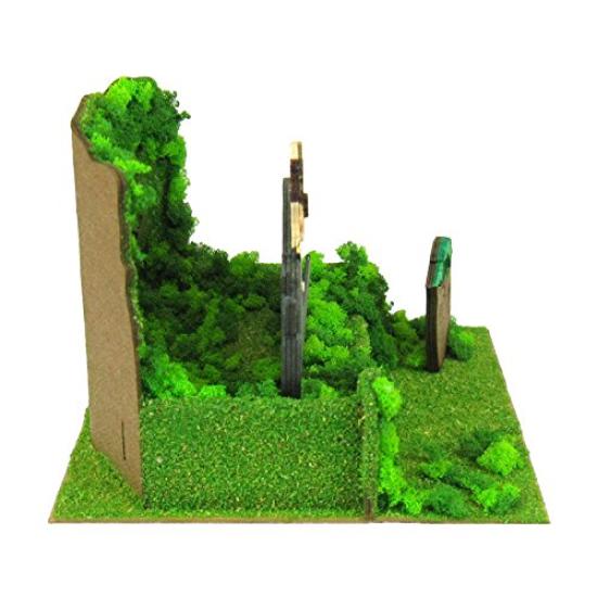 Sankei Studio Ghibli Mini Мой сосед Тоторо Мэй и Тоторо Бумажная поделка Немасштабная MP07-48