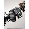 Casio G-Shock wristwatch domestic genuine product made Japan radio solar metal case screw back model GW-5000U-1JF mens black.