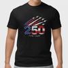 USA 250th Anniversary Shirt 1776-2026 Patriotic Jet Freedom T-Shirt Black Unisex