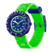 Детские часы Swatch Flick Flak NEONBRICK FCSP132 зеленые