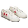 Comme Des Garçons Play X Converse One Star Cloud Dancer Unisex Sneakers Cream Red White A01792C