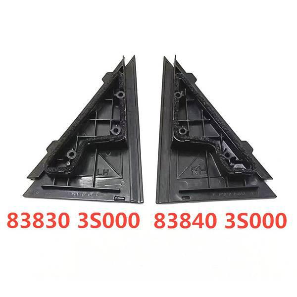 1 пара треугольной панели задней стойки для Hyundai Sonata 09-14 (83830-3С000, 83840-3С000)
