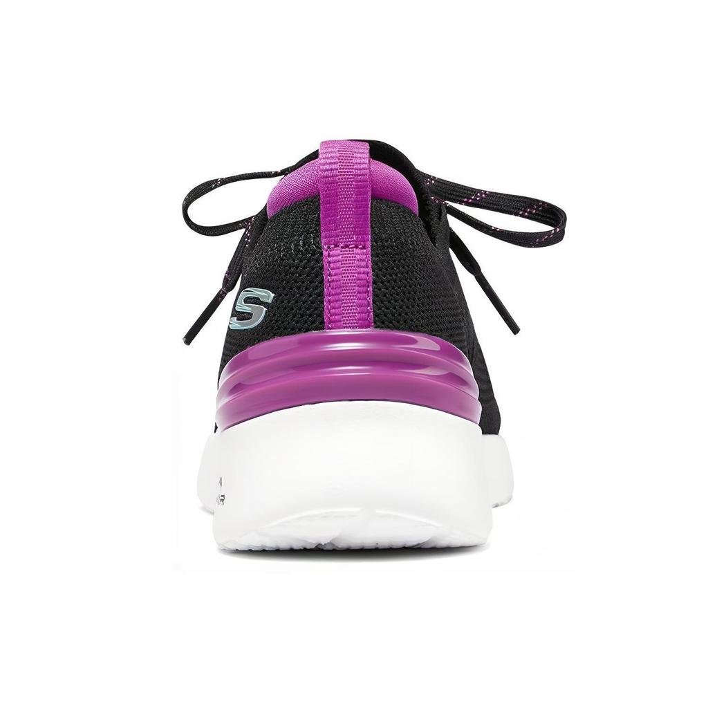 Skechers Skech-Air Dynamight Сетчатая ткань Удобные Повседневные Низкие Кроссовки Lifestyle Женские Черный Фиолетовый 149750-BKPR