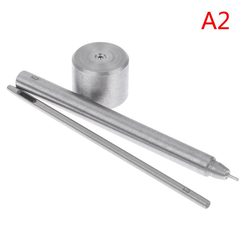 3Pcs/Set Eyelet Grommet Installation Punching Tools For 1.5Mm 2Mm 2.5Mm 3Mm Hole