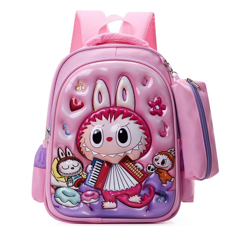 Kuromi Melody Cinnamoroll Captain America Backpack With Wearresistant Nylon And Breathable Back System For School Kids