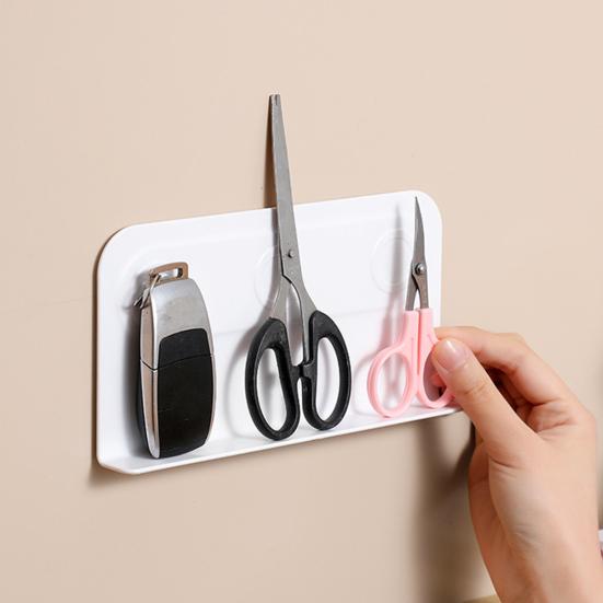 Настенный органайзер для пультов, розеток, роутеров, без сверления, клейкая установка, магнитный держатель для пультов