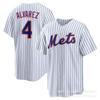 New York Mets 20 22 Baseball Jerseys Men Team Sports Athletic Shirts