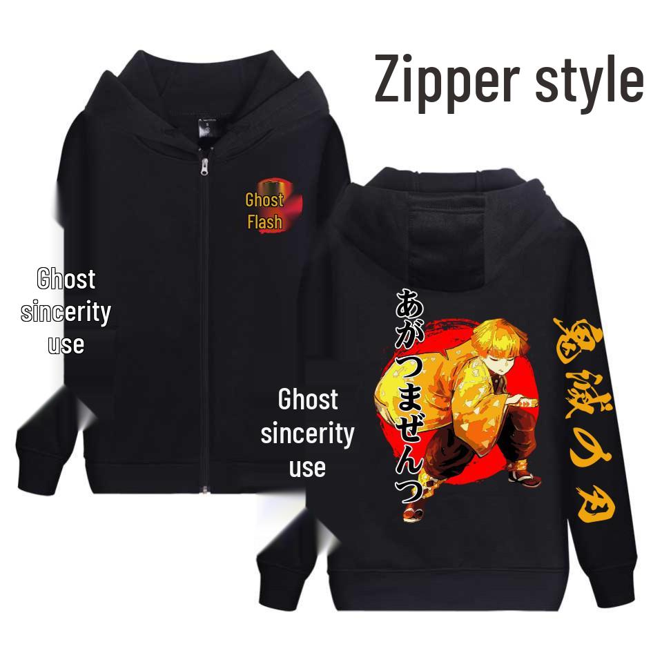 Худи Demon Slayer x Hunter: Унисекс толстовка на молнии