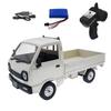Wpl D12 1/10 2WD Радиоуправляемый Автомобиль Симуляция Дрифт Грузовик Коллекторный Двигатель 260 Скалолазание Светодиодная Подсветка Дорожный Автомобиль Игрушки Для Мальчиков Детские Подарки