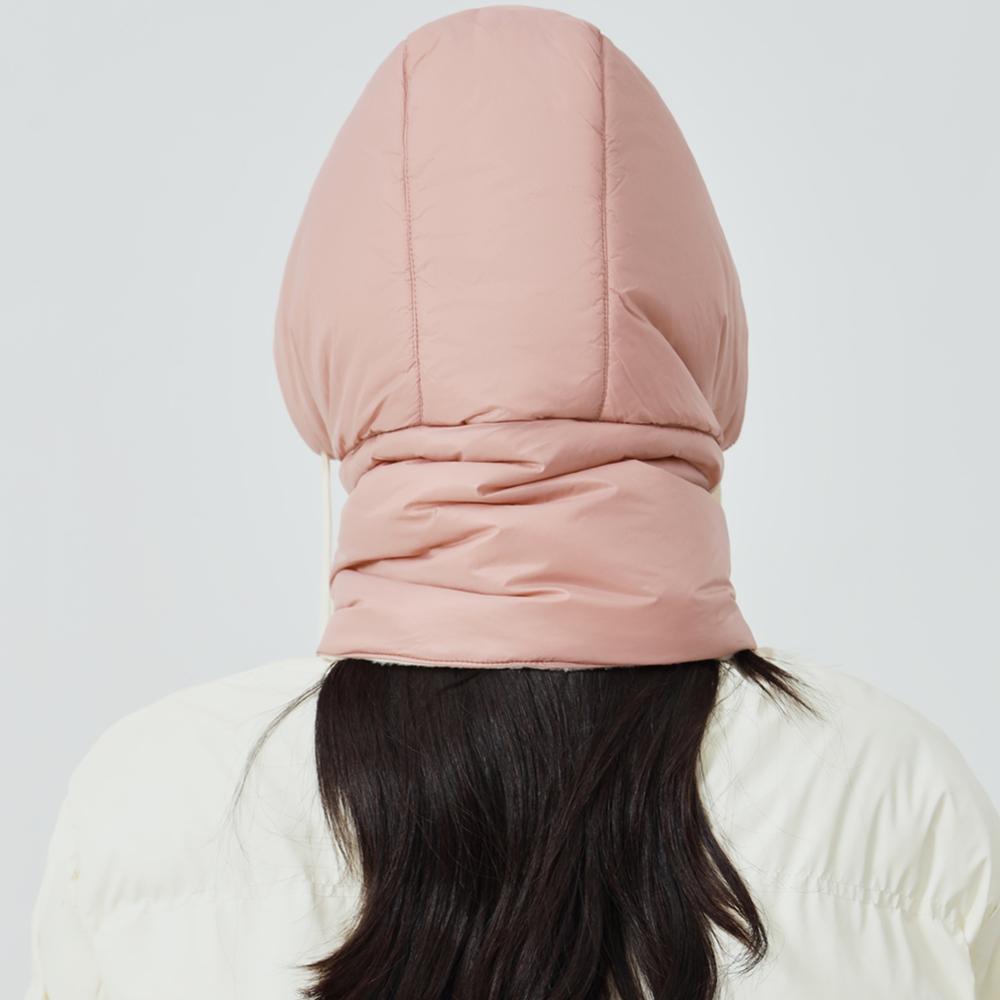 New Style Windproof Hats Plush Fleece Lined Warm Winter Cap Hooded Full Cover Waterproof Hats For Women Solid Color Winter Hats