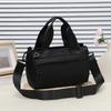 Summer New Multi-purpose Girls' Small Cloth Bag Shoulder Crossbody Portable Casual Female Student Multi-zipper Cloth Bag