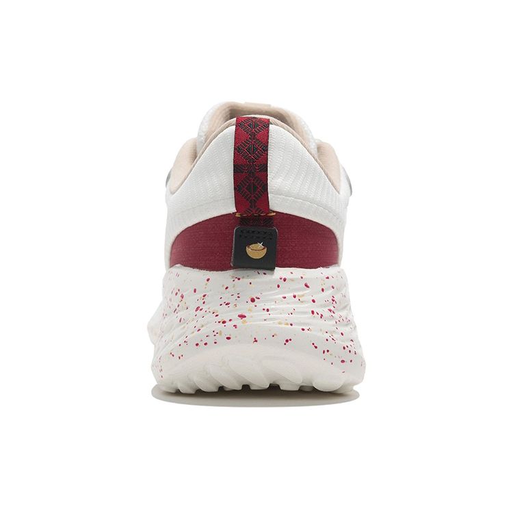 Li Ning Soft Element амортизирующие нескользящие износостойкие низкие спортивные повседневные туфли женские кроссовки белые платиново-красные AGLS012-4