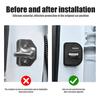 2/4Pcs Car Silicone Door Lock Cover Protect Buckle Cover Auto Accessorie For Volvo T6 V90 V60 V40 XC90 S60 C30 XC60 V50 V70 S90