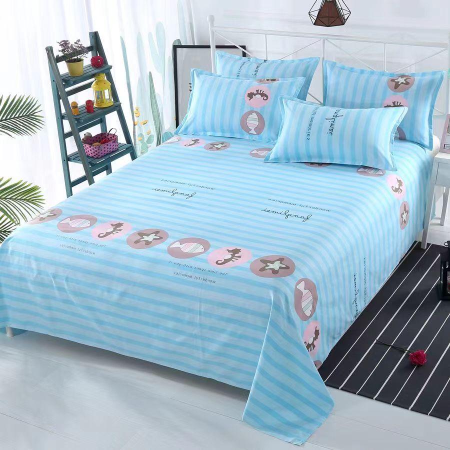 New Bed Sheet Skin-friendly Brushed Thickened Bed Sheet Four Seasons Multi-specification