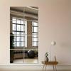 8pcs Classic Square Wall Mirror Tiles,25cm X25cm, Easy Stick-On Installation