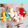 Adorable Goose Plush Keychain With Durable Material For Bag And Car Accessories